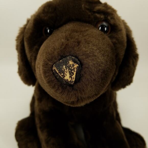 Animal Alley Chocolate Lab Dog Puppy Plush Stuffed Animal Toy 2000 Toys R Us - Picture 8 of 9